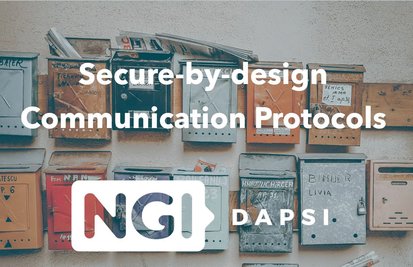 Various mailboxes on wall, text: "Secure-by-design..."